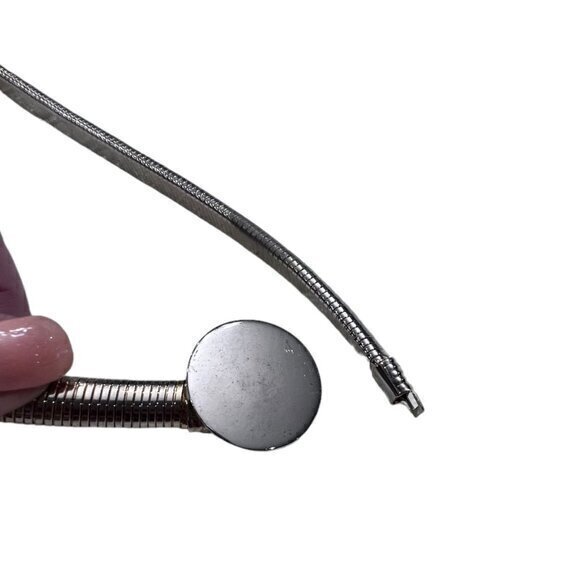 Gold Snake Belt Stretch 24-31" Classy Casual‎ Dressy Business Casual Minimalist - Picture 7 of 12